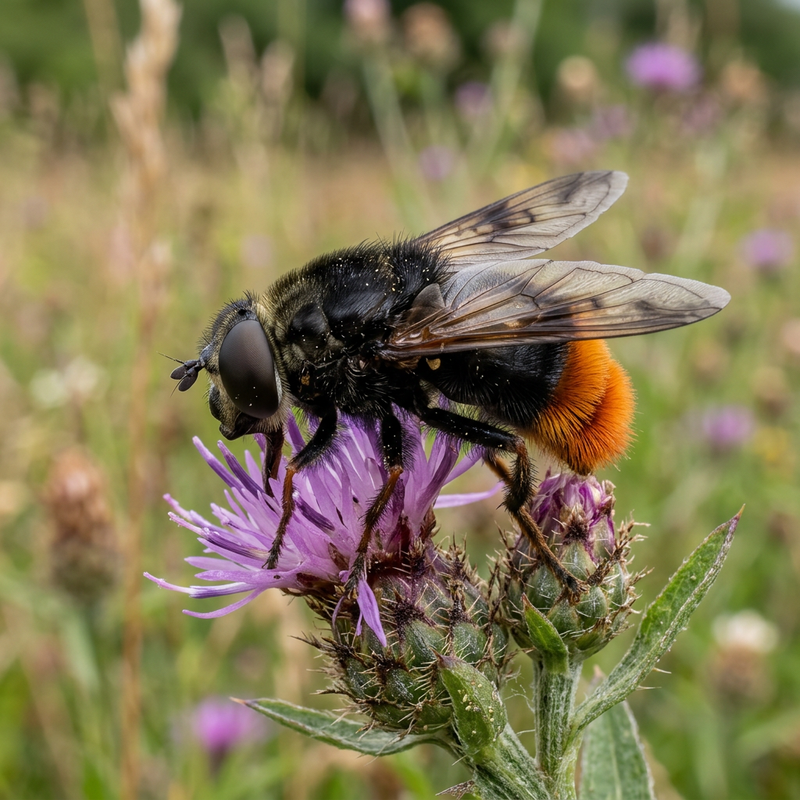 Hoverfly bourdon