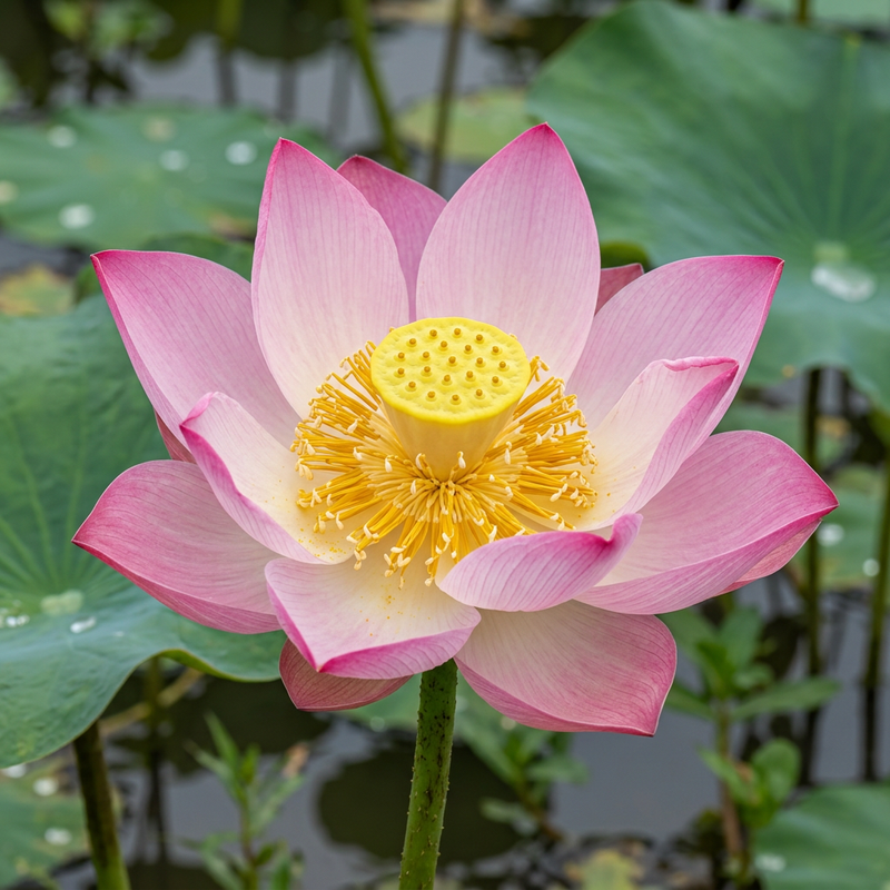 Fleur de lotus indienne