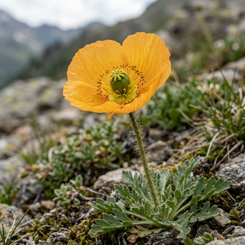 Coquelicots d'Islande