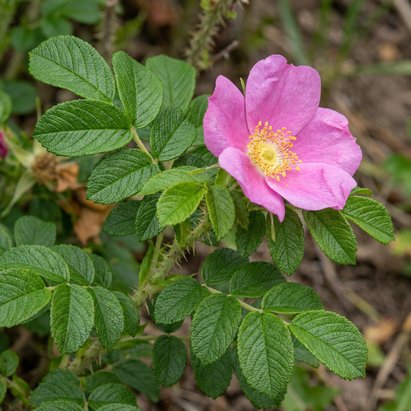 Rose de pomme de terre