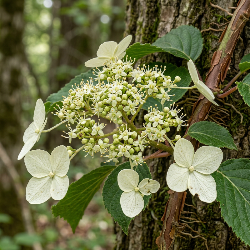 Hortensia grimpant