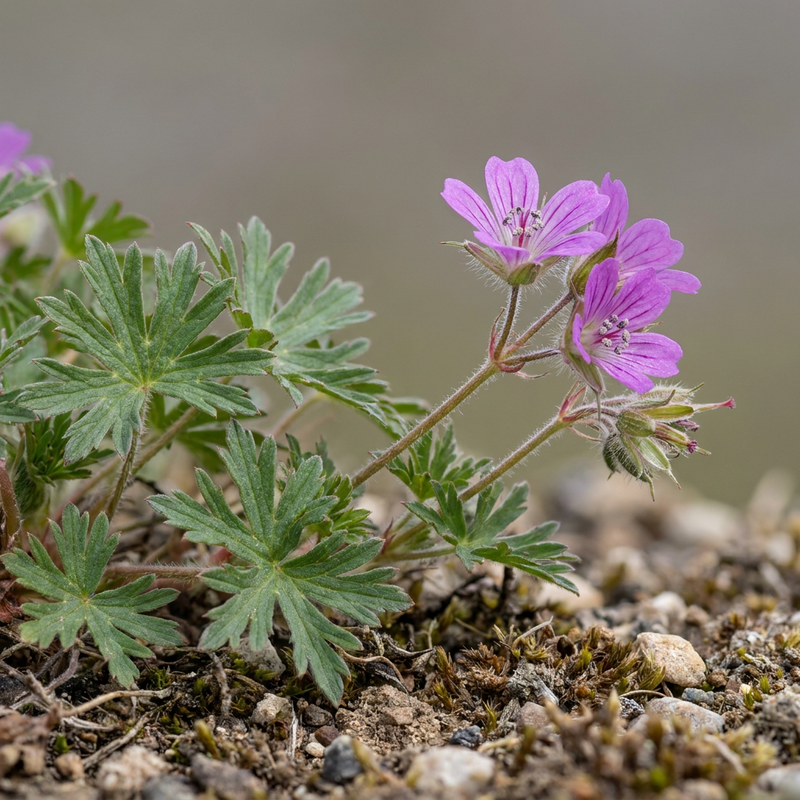 Géranium bulbeux