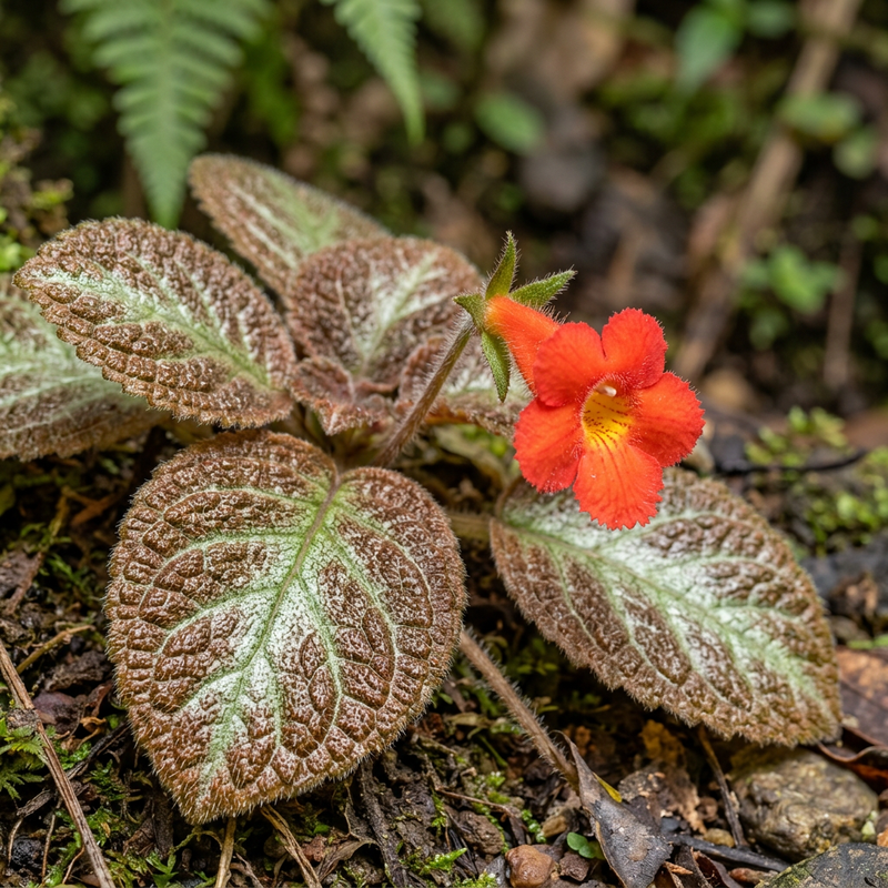 Violette Flamme Cuivrée