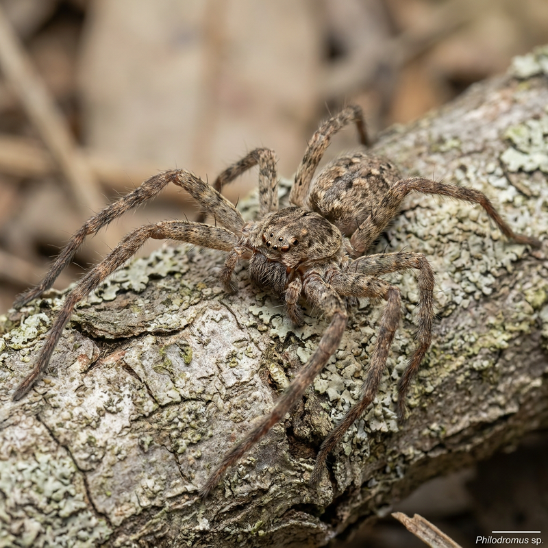 Espèces d'araignées qui courent