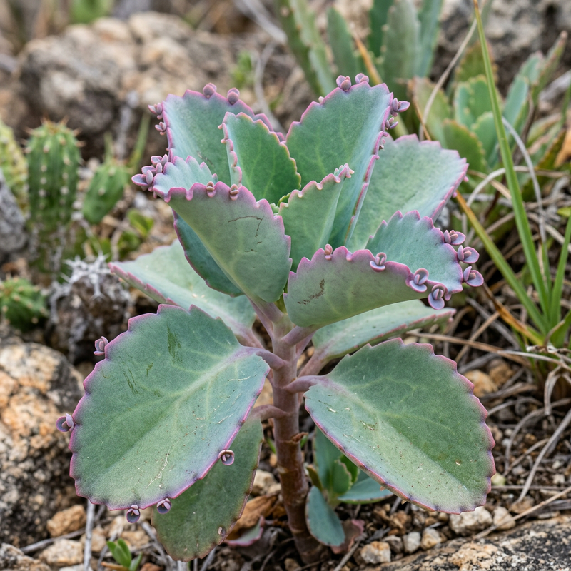 Kalanchoé à la lavande