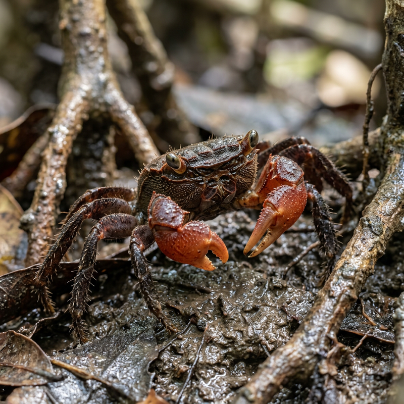 Crabe de mangrove