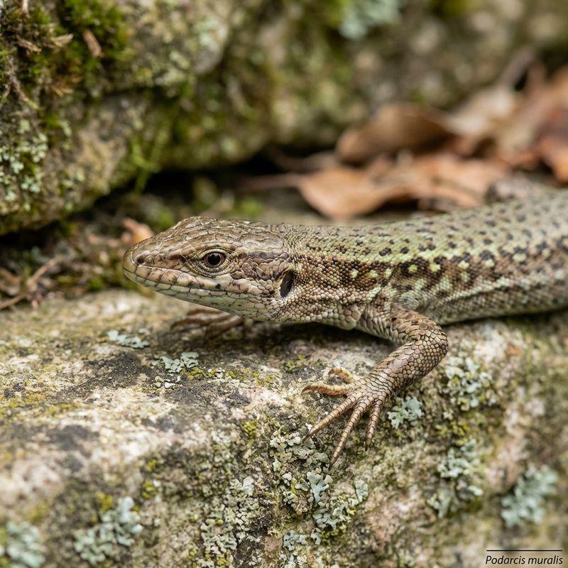 Lézard des murailles