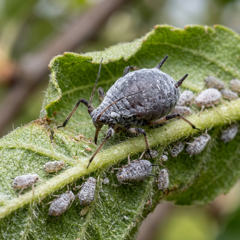 Puceron farineux du pommier