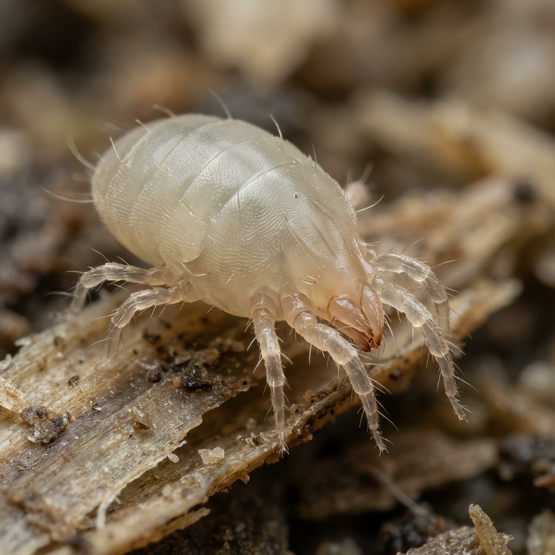 Acarien de la farine (forme sauvage)