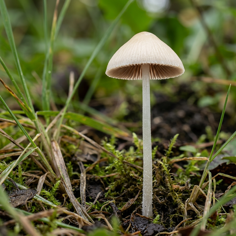 Champignon blanc laiteux