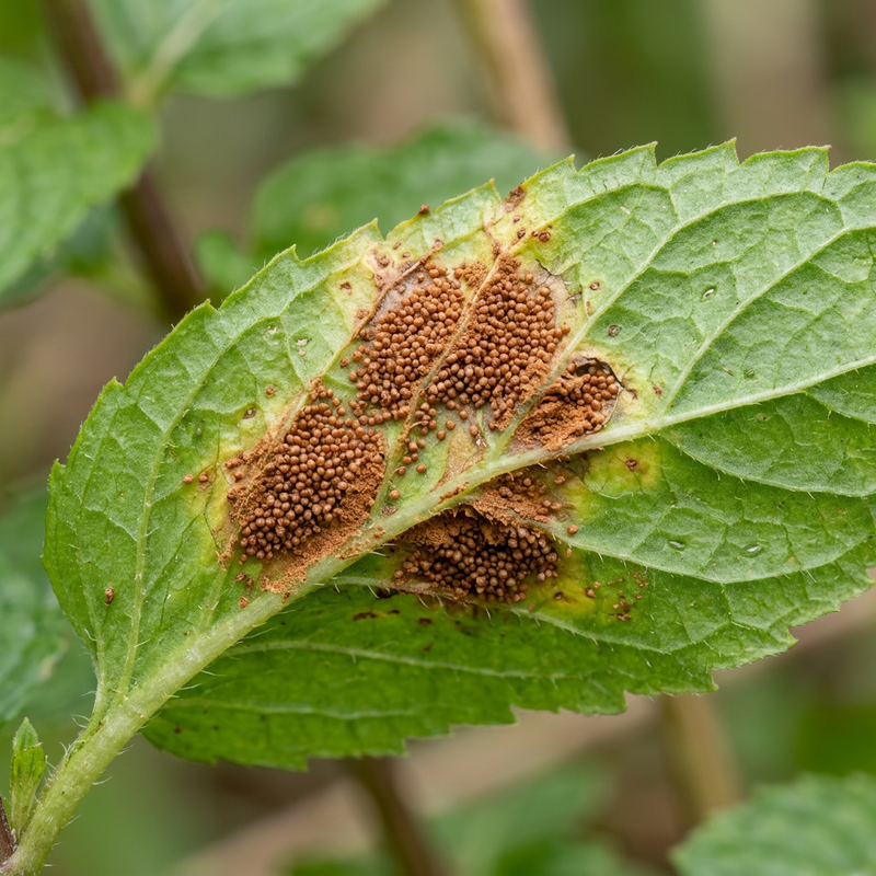 Rouille de menthe