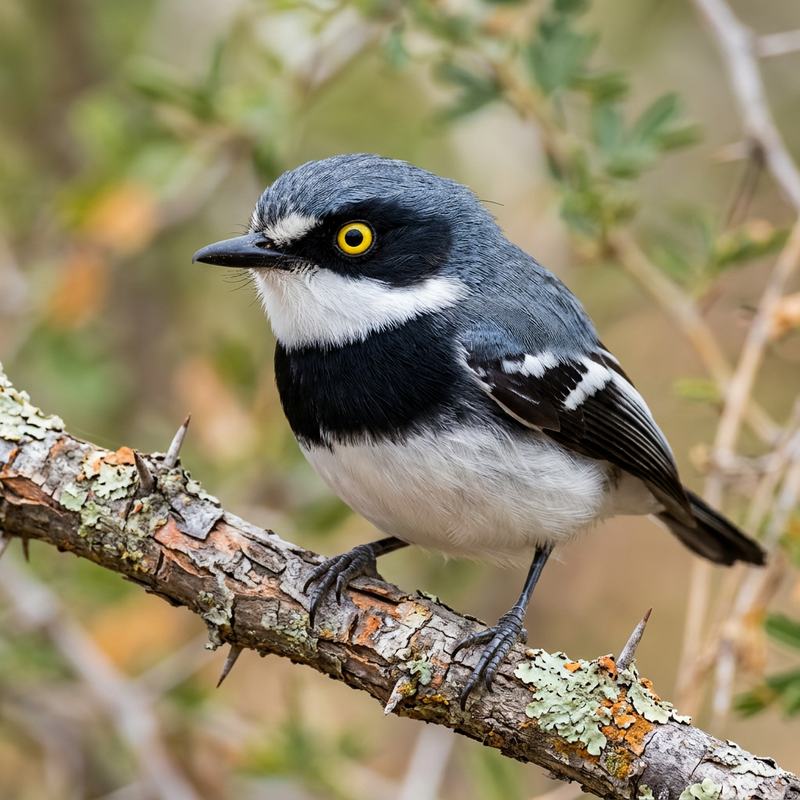 Molitor-Batis (Batis molitor), illustration IA