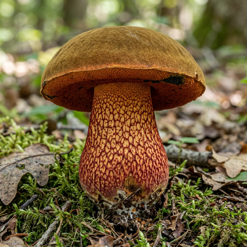 Bolet de sorcière à tige résille