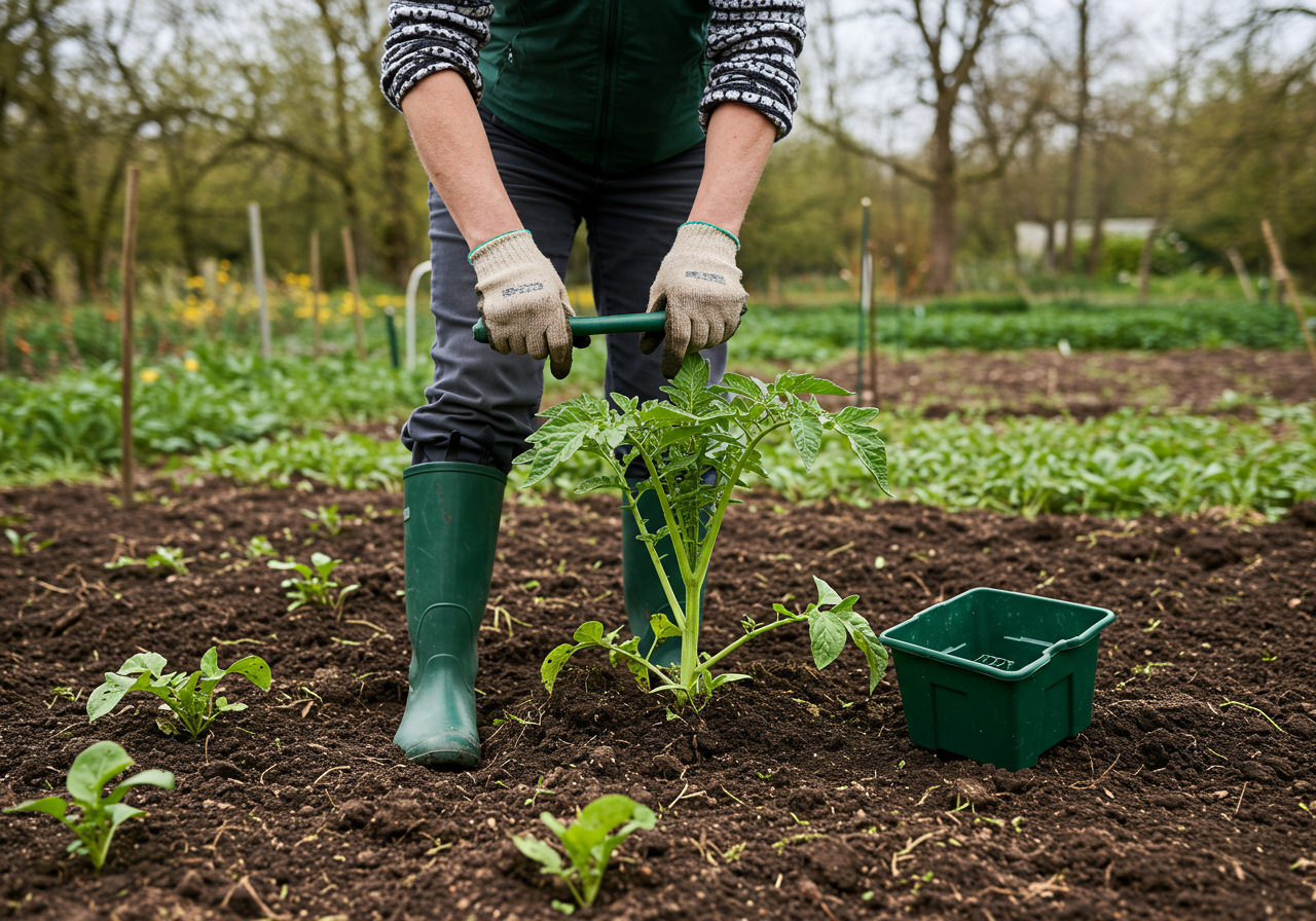Neudorff Azet GartenDünger — Anwendungs-Szene