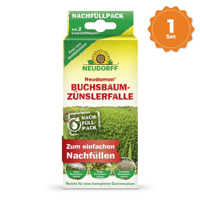 Neudorff Neudomon Buchsbaumzünsler Falle Nachfüllpack – 1 Set