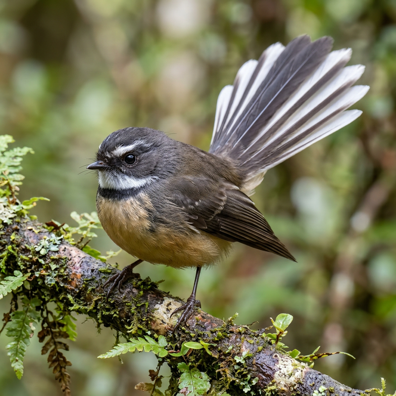 Fantail de Nouvelle-Zélande
