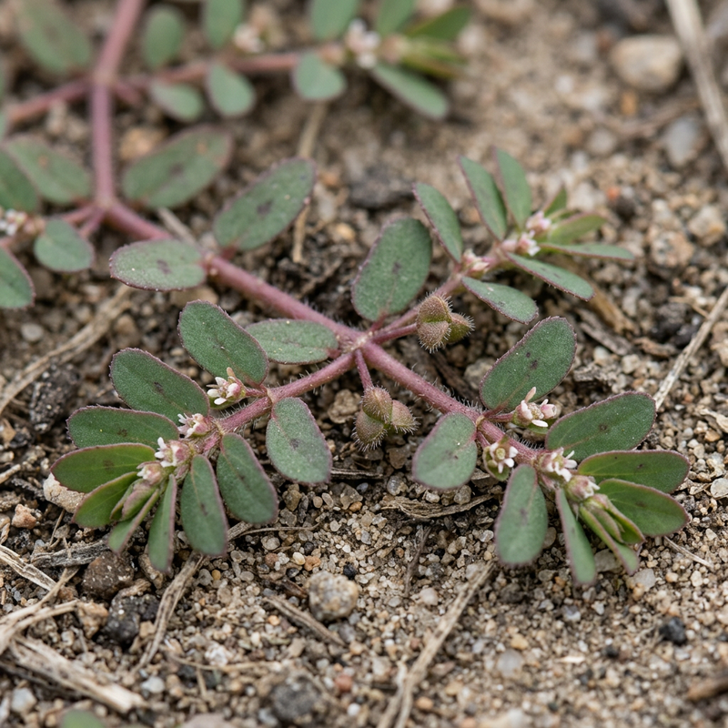 Euphorbe prostrée (Euphorbia prostrata), illustration IA