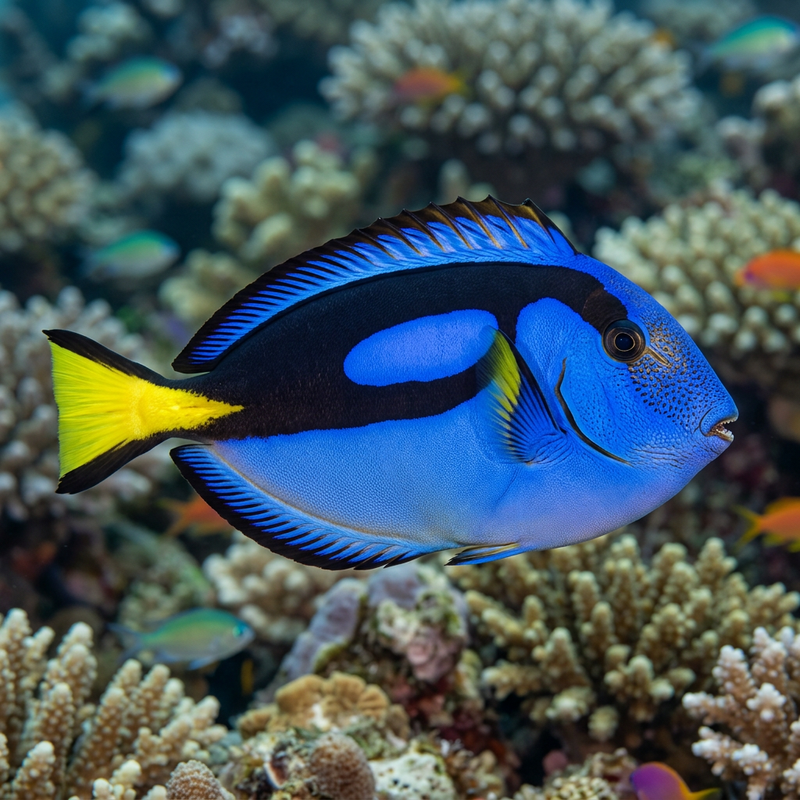 Poisson chirurgien de palette