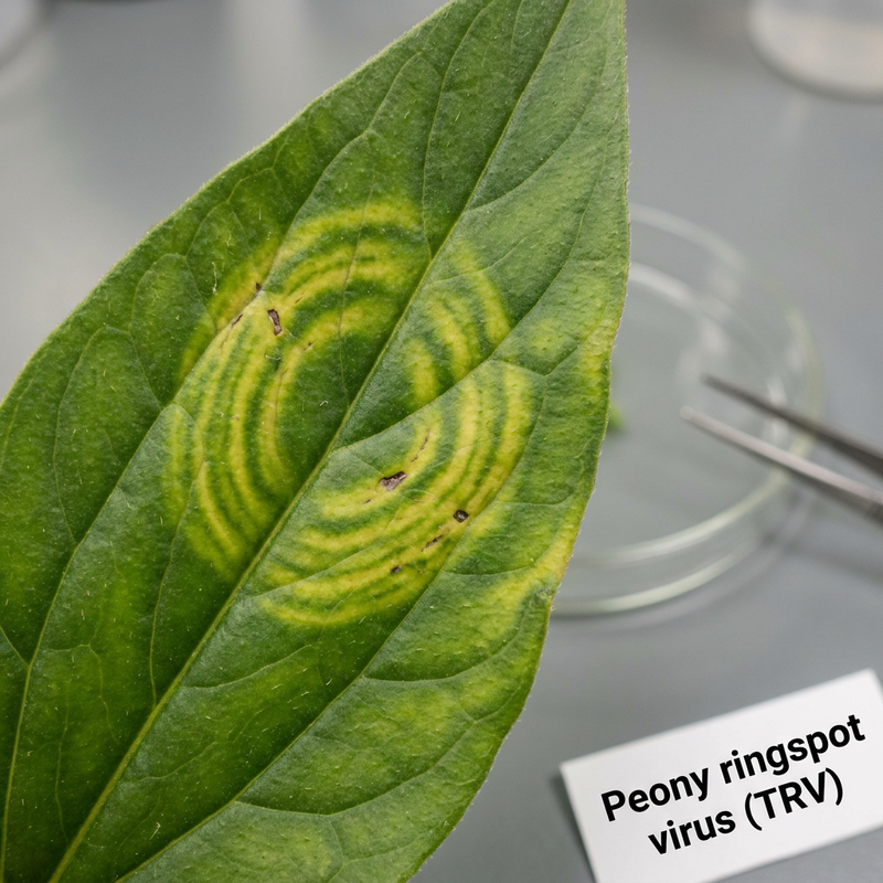 Virus des taches annulaires de la pivoine