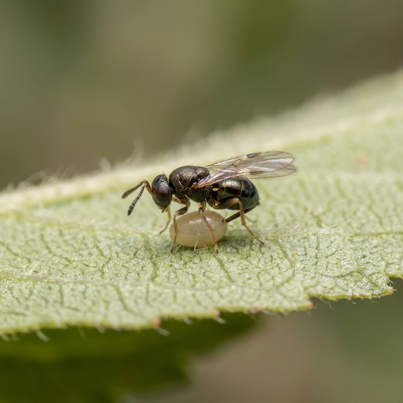 Guêpe parasite (carpocapse de la pomme/teigne du prunier)