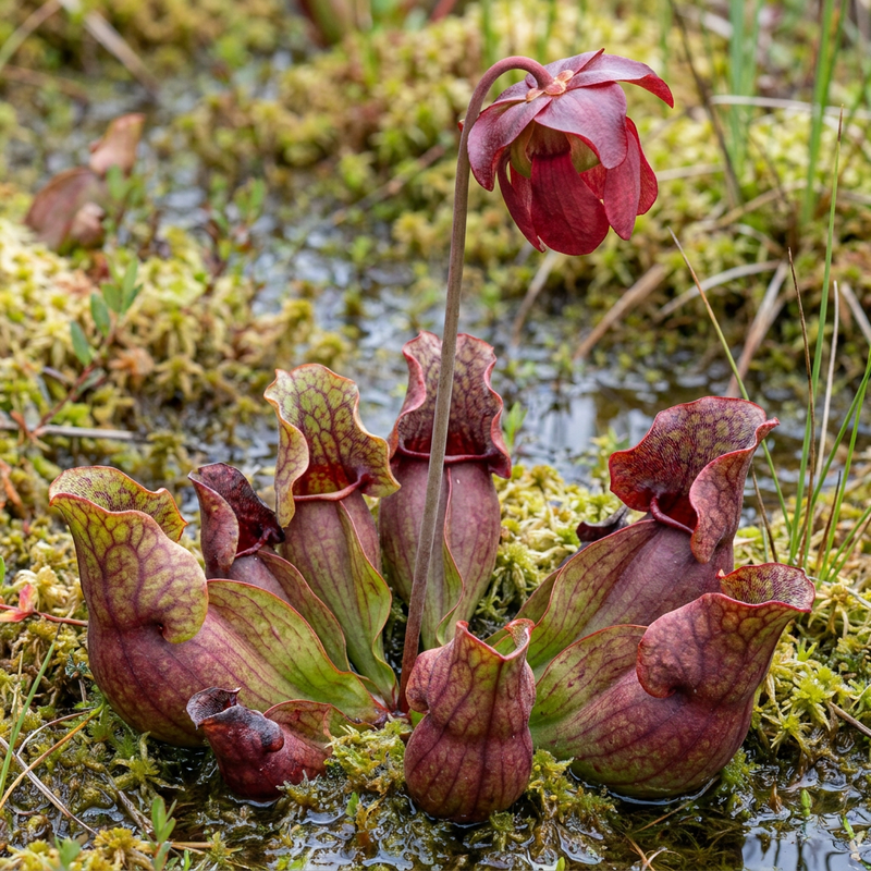 Plante pourpre