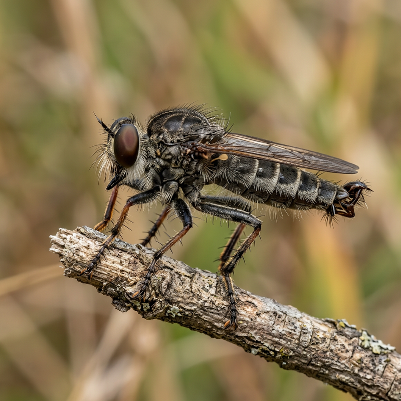 Mouche voleuse (genre Machimus)
