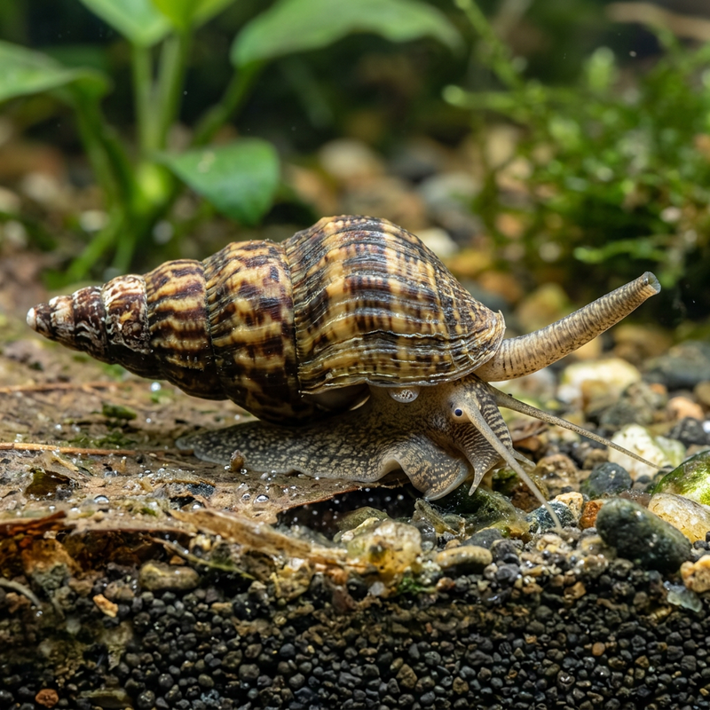 escargot prédateur