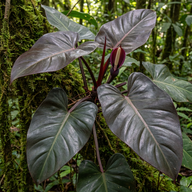 Ami de l'arbre rouge (cultivar 'Black Cardinal')