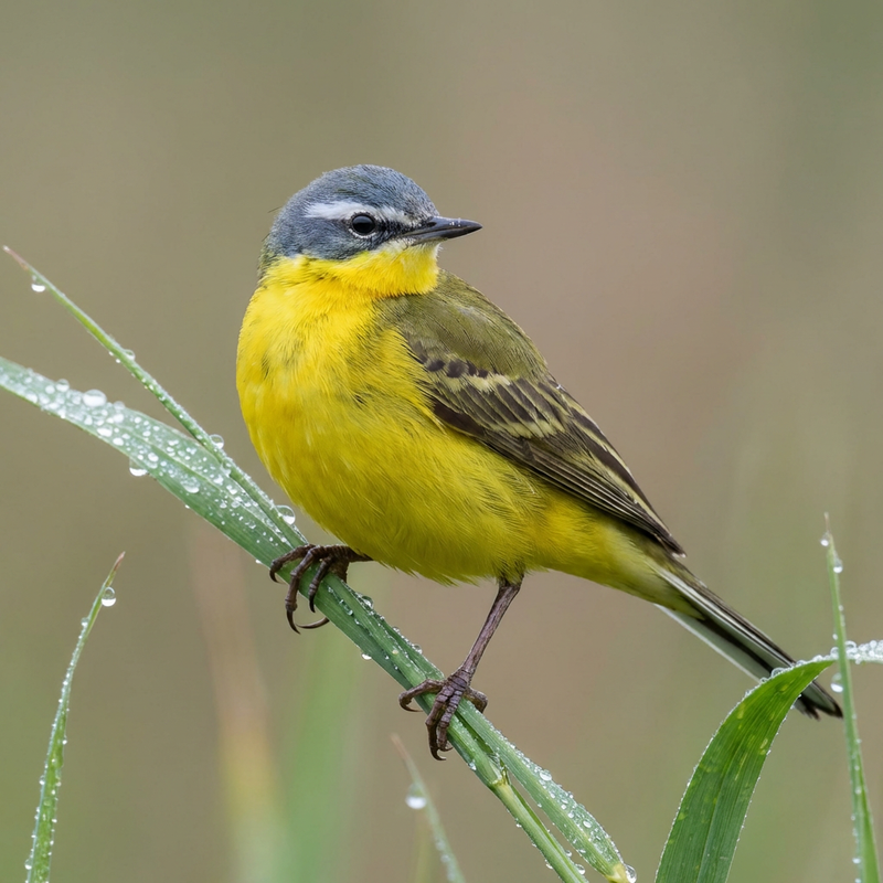Bergeronnette jaune
