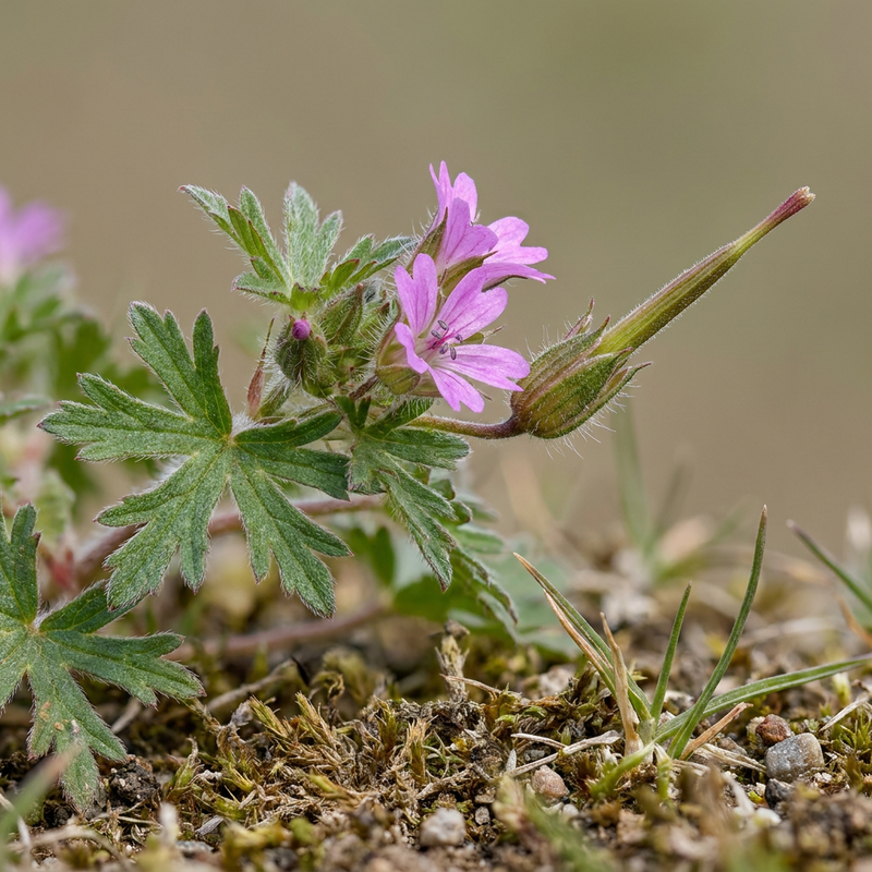 Géranium sanguin à feuilles fendues