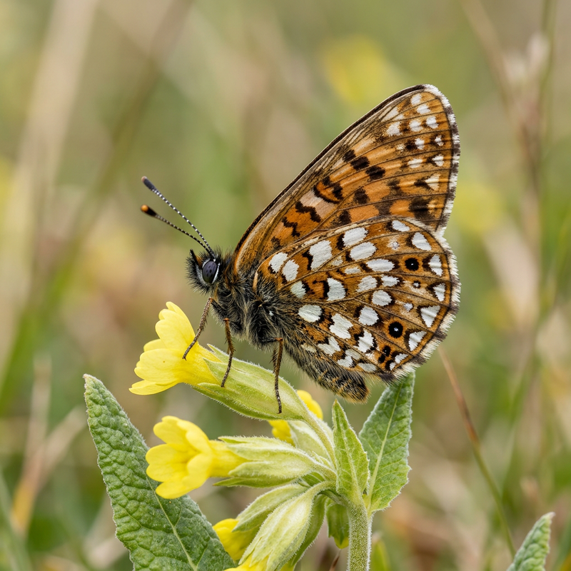 Papillon dés à coucou