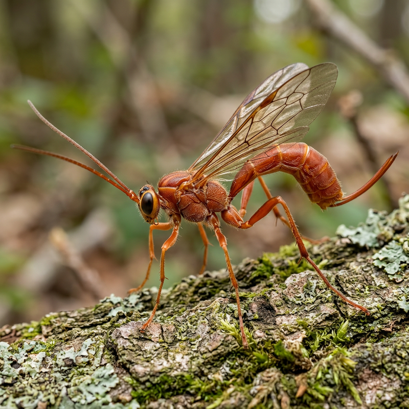 Guêpe parasite (genre Ophion)