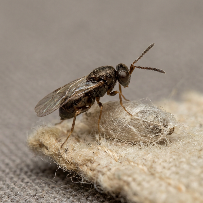 Guêpe parasite (mite des vêtements)