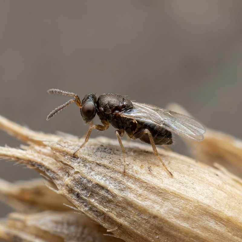 Guêpe parasite (mite alimentaire)