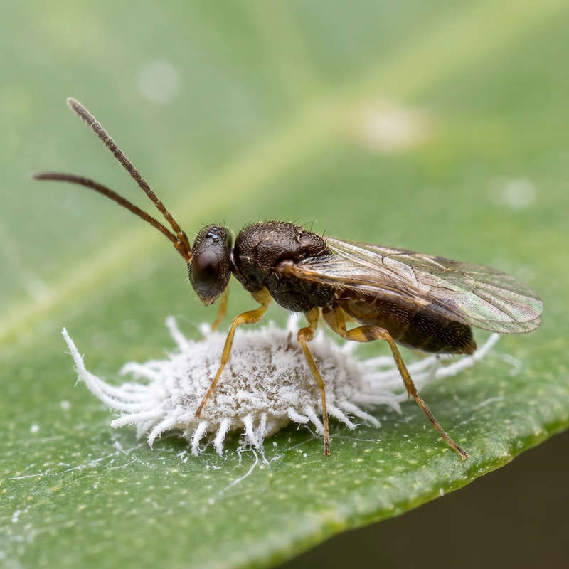 Guêpe parasite (cochenille)