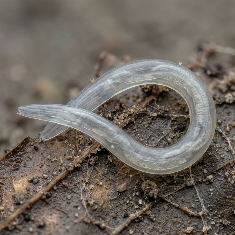 Nématodes d'escargot