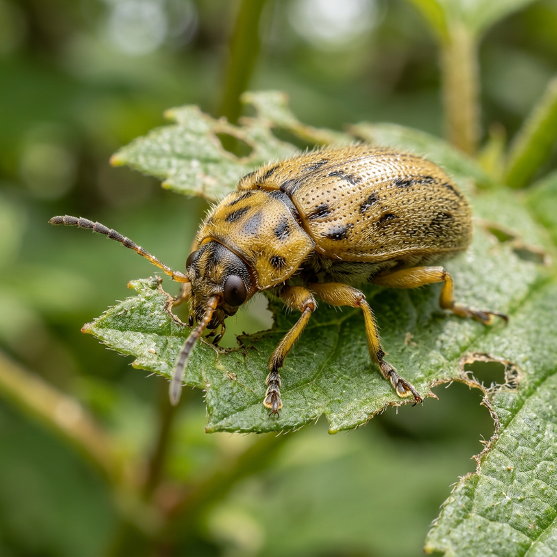 Coléoptère de la viorne