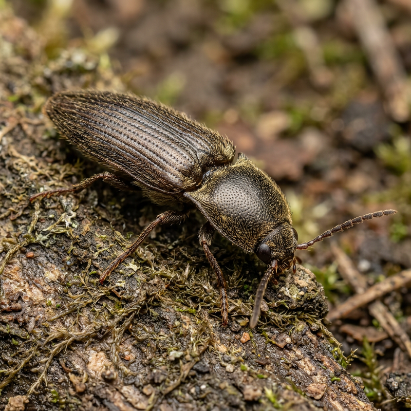 Coléoptères cliquez (genre Agriotes)