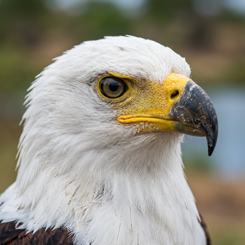Schreiseeadler (Haliaeetus vocifer), illustration IA