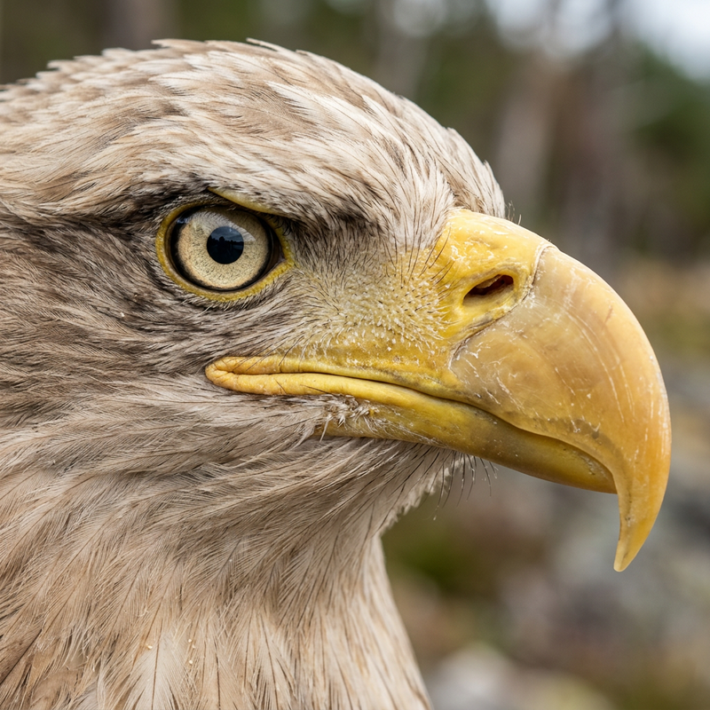Aigle de mer (Haliaeetus albicilla), illustration IA