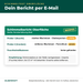 Exemple de rapport moisissures pour l'échantillon de surface