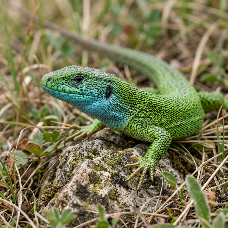 Lézard émeraude
