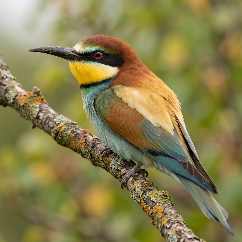 Spinte (Merops), illustration IA
