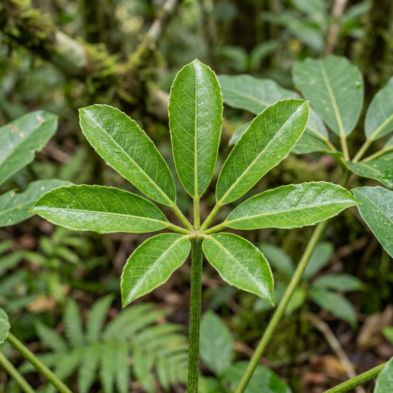 Aralia de rayonnement