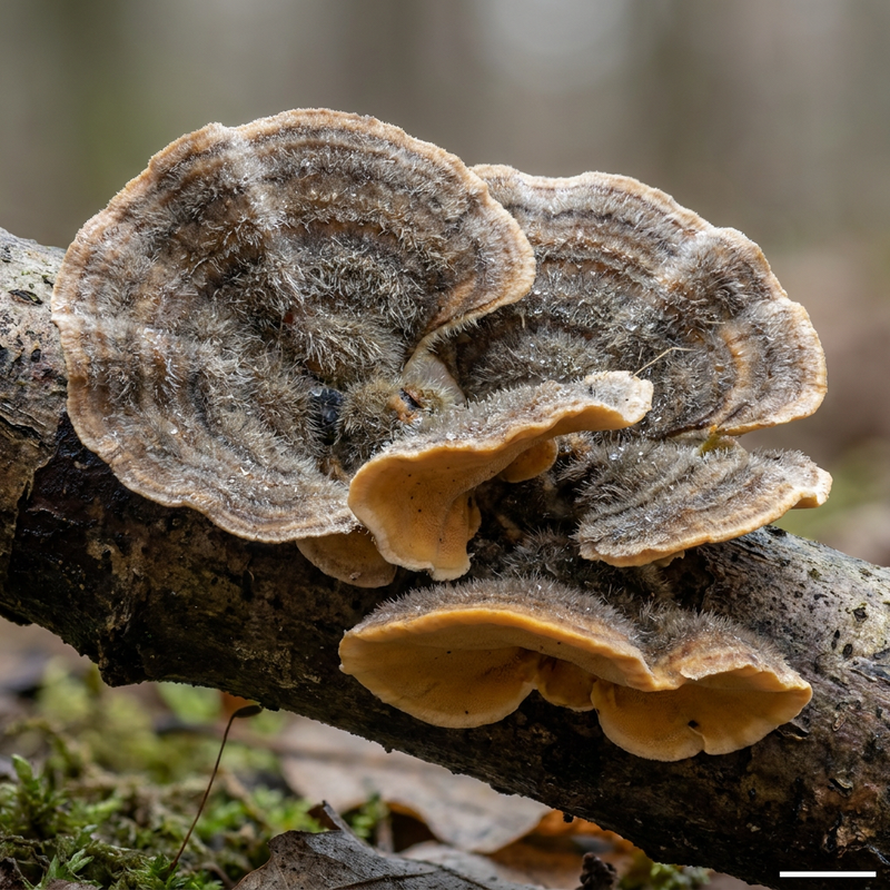 Champignon étagé frisé