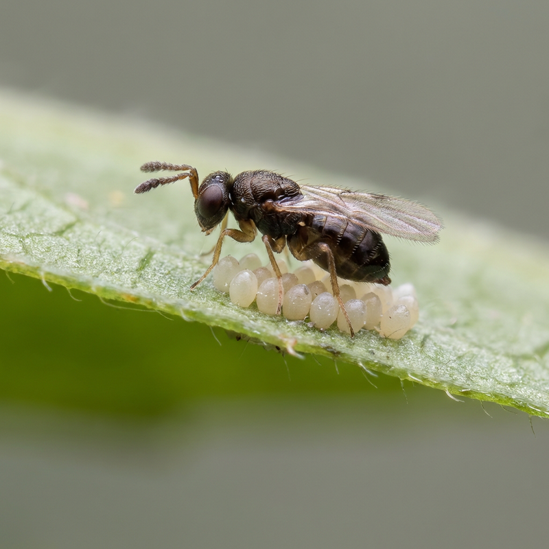 Guêpe parasite trichogramme
