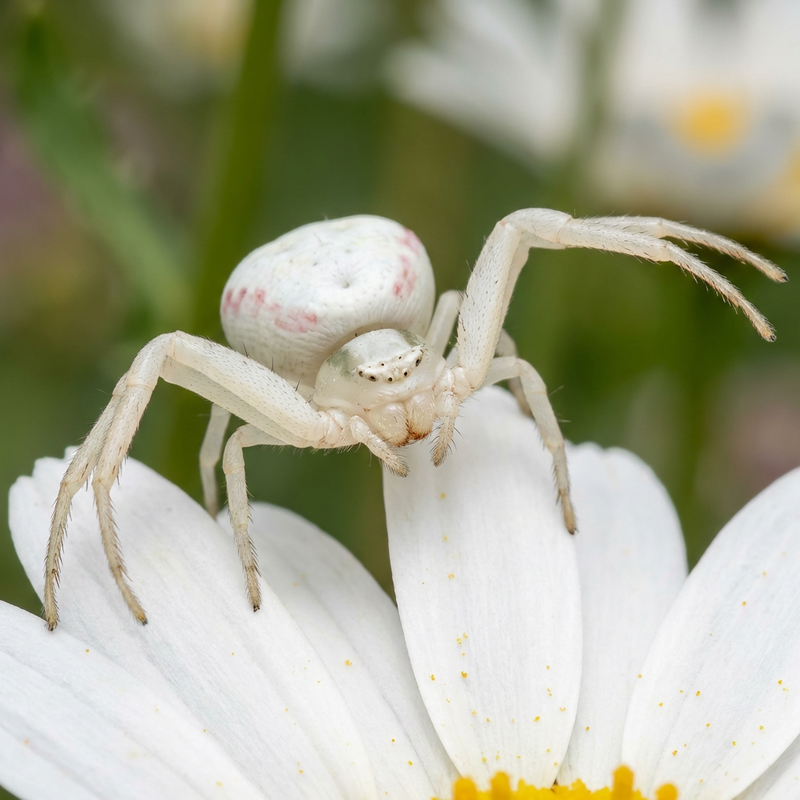 Araignée crabe variable