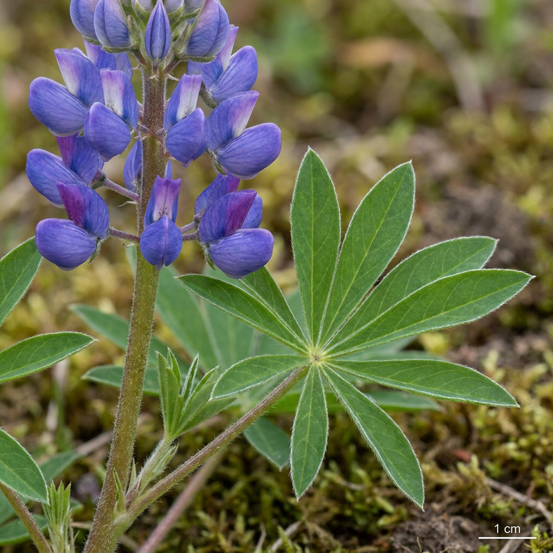 Lupin à plusieurs feuilles