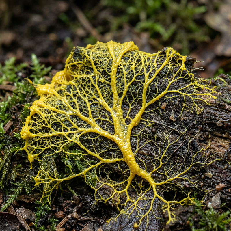 Moisissure visqueuse à plusieurs têtes