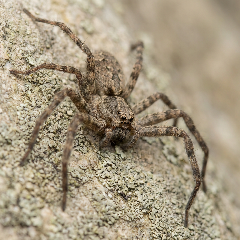 Araignée crabe murale
